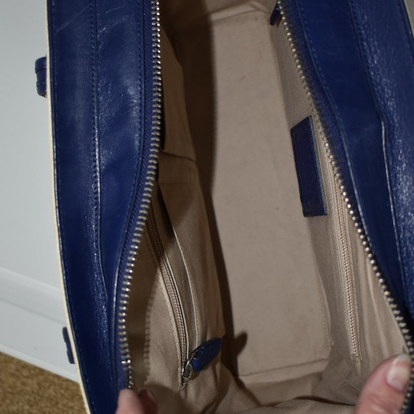 Coach Canvas & Leather Spring/Summer Satchel - Picture 5 of 5